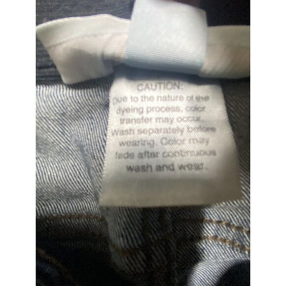 Isabel Maternity NWOT Skinny Crossover Panel Jeans Size 14/32R - Picture 6 of 7